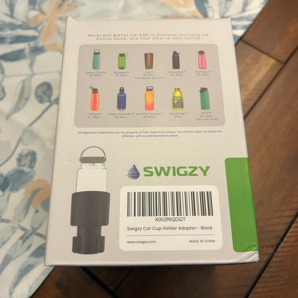 Swigzy CarCup Holder Expander Adapter  Works With Hydro Flask, Yeti, - Picture 6 of 6